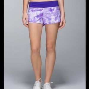 Lululemon Run: Speed Short *2-way Stretch. Size 8